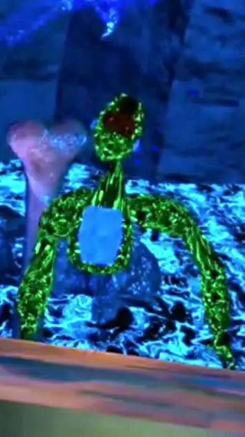 ai character: Chromatic background