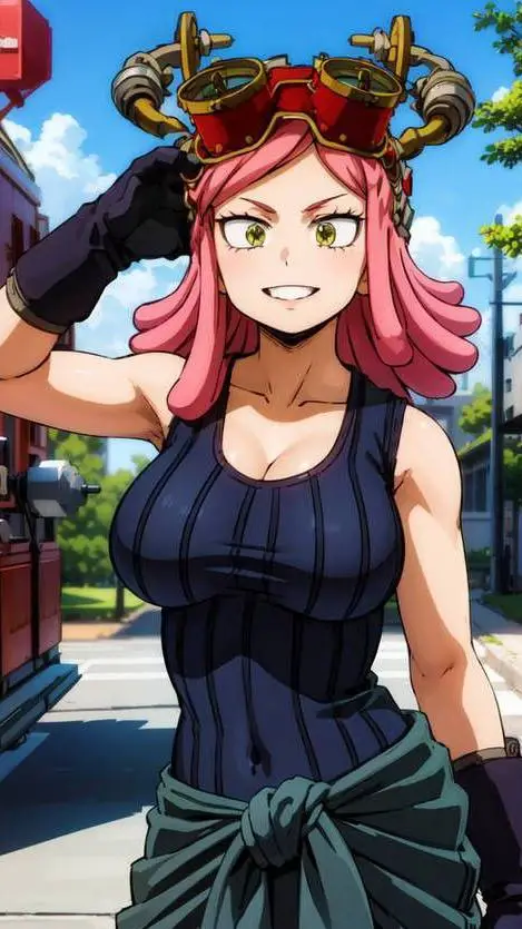 ai character: Mei Hatsume background