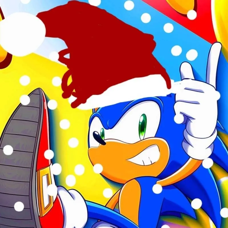 chat with ai character: sonic team Xmas