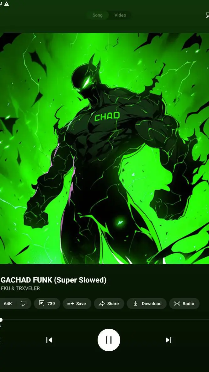 ai character: giga Chad background