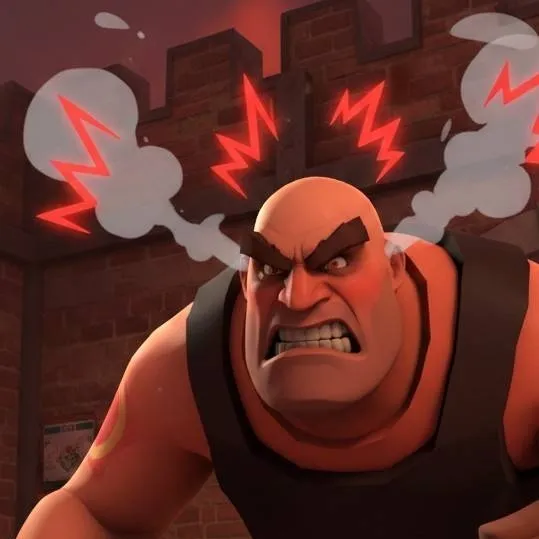chat with ai character: angry heavy tf2