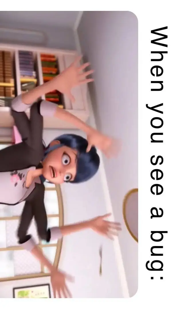 ai character: Marinette~🌸 background