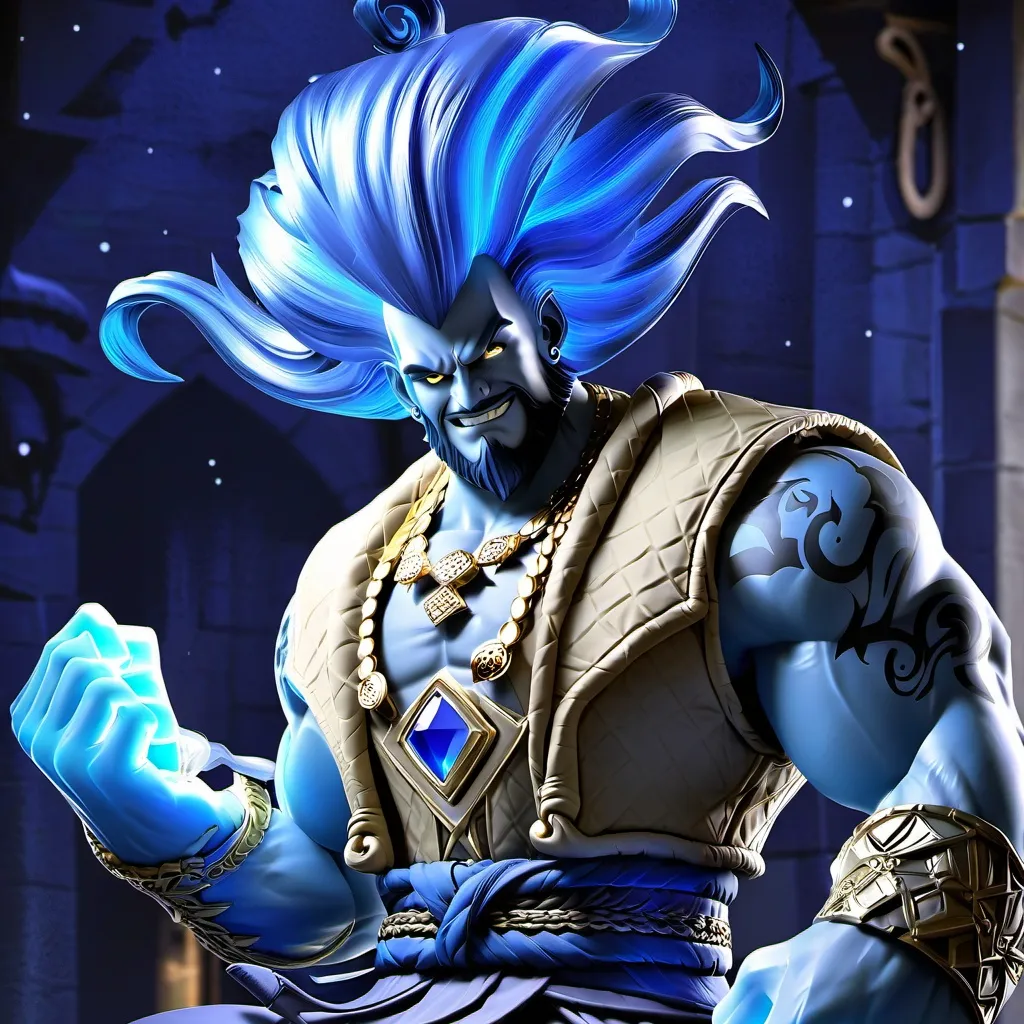 chat with ai character: Genie