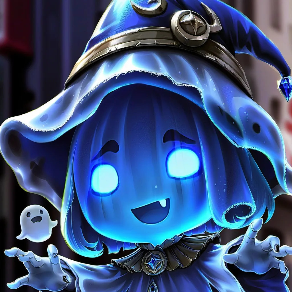 chat with ai character: Blue Ghost