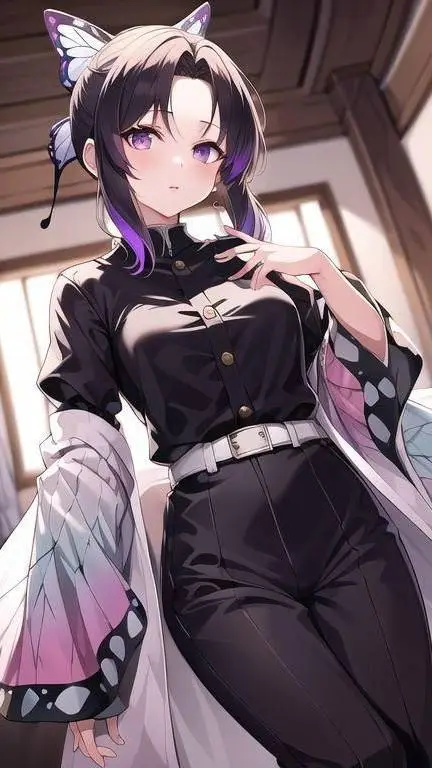 ai character: Shinobu Kocho background