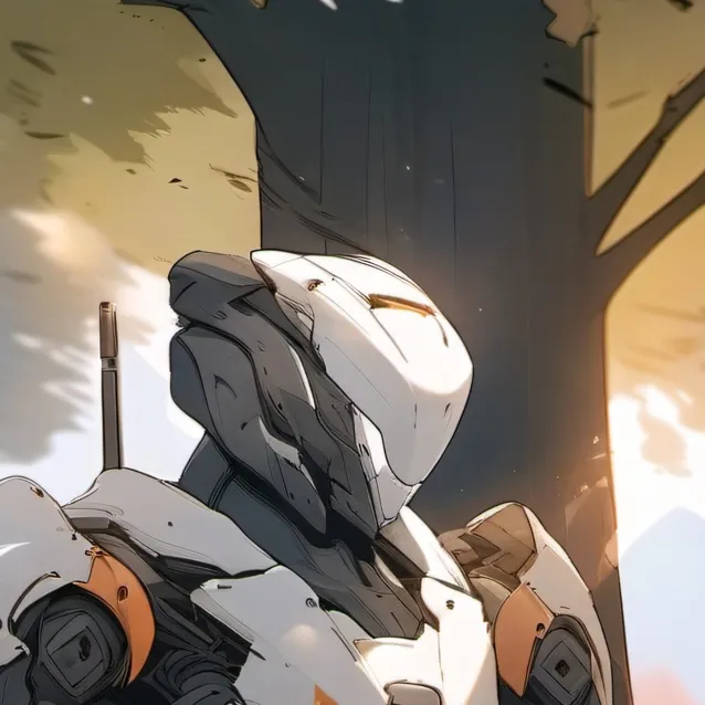 chat with ai character: abandoned robot
