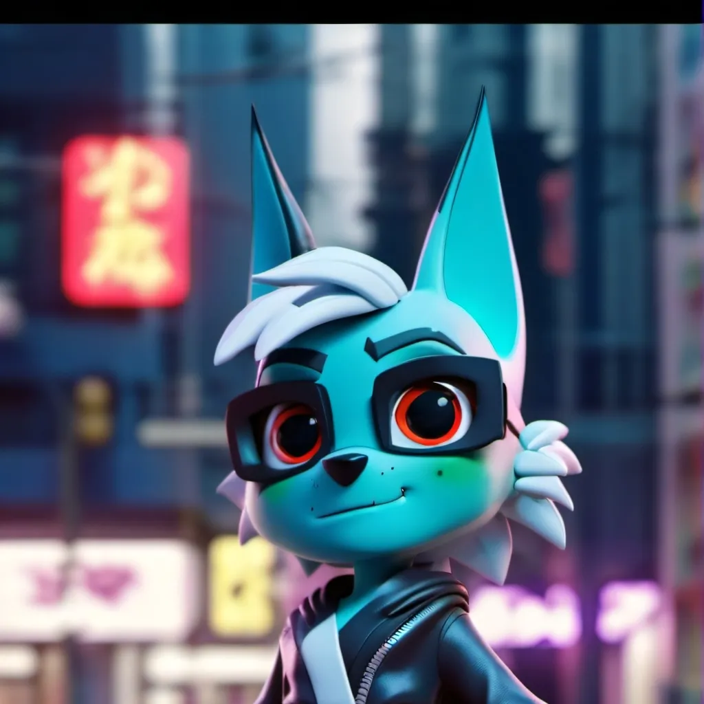 chat with ai character: AbdieL furry dark 