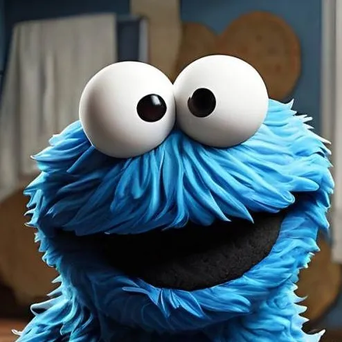 chat with ai character: cookie monster