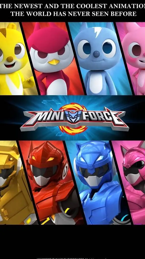 ai character: Miniforce  background