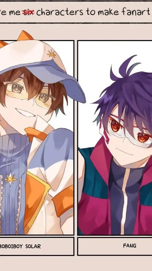 ai character: Bbb x Fang background