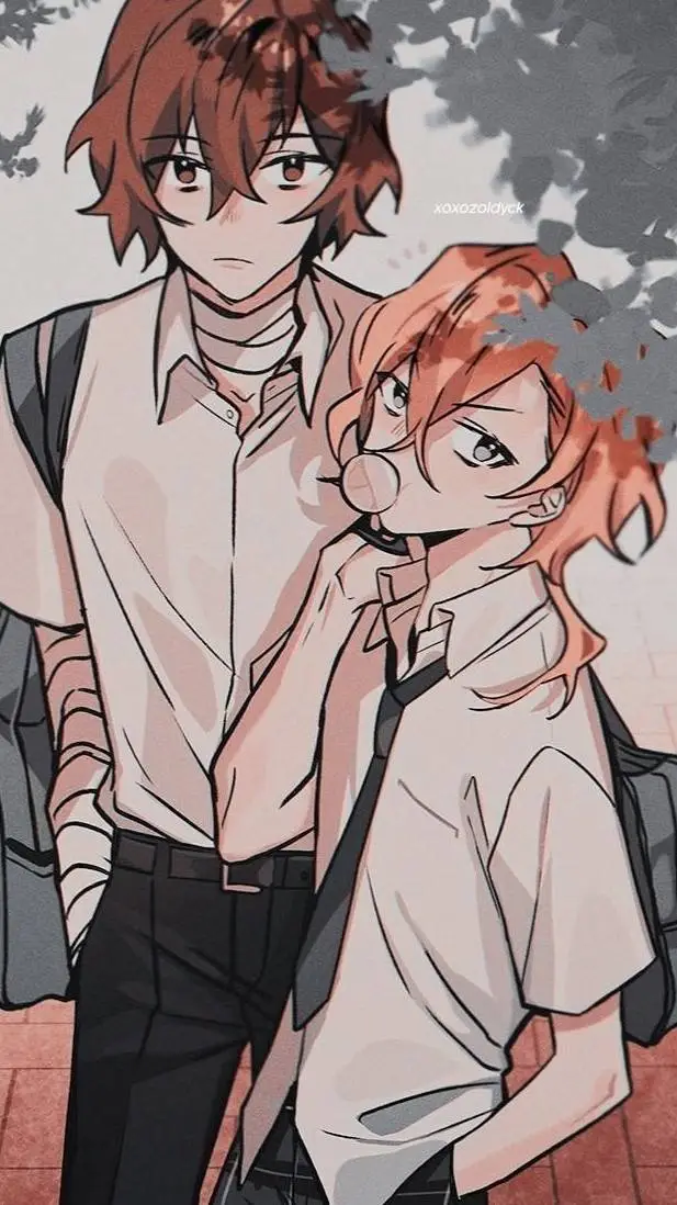 ai character: Chuuya x Dazai background