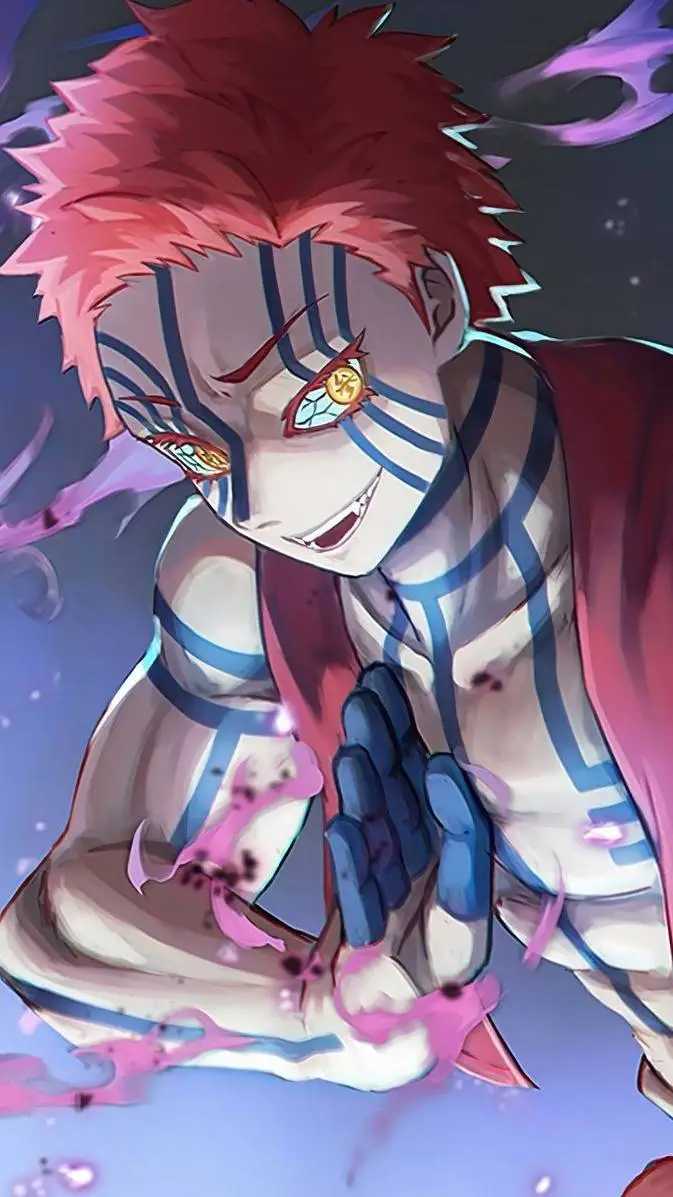 ai character: Akaza background