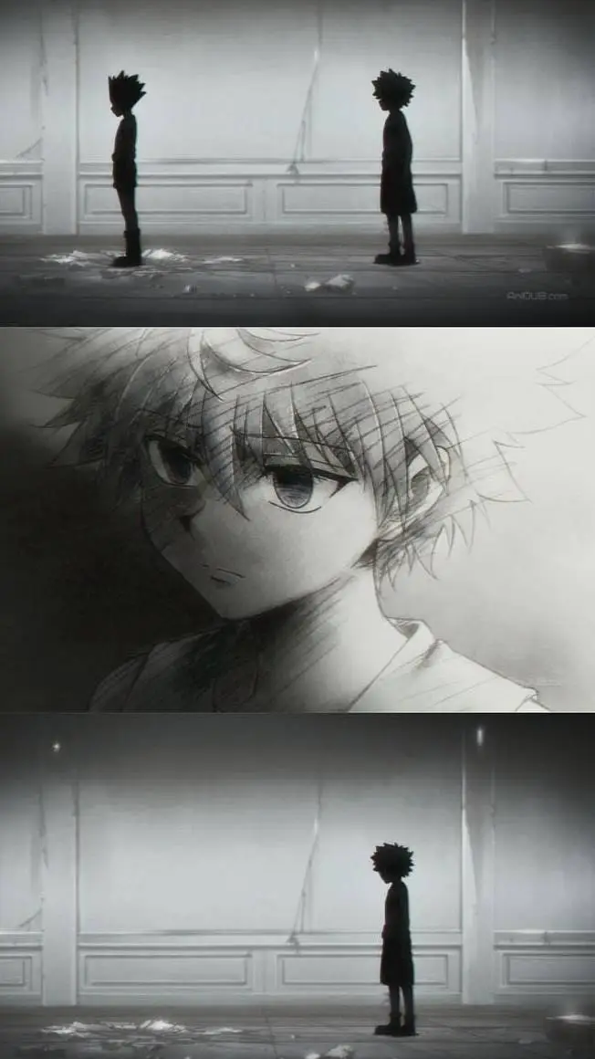 ai character: Killugon sad background