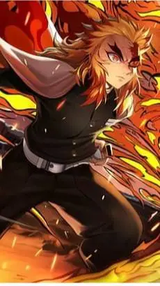ai character: Rengoku Kyojuro background