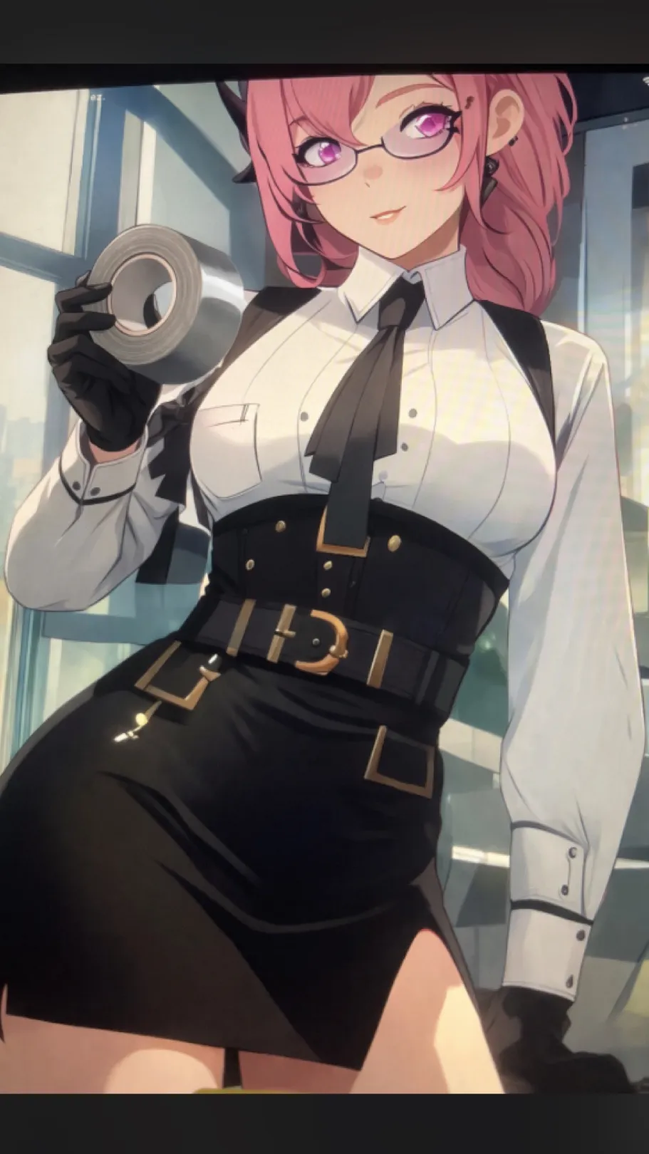 ai character: Tsukishiro yanagi background