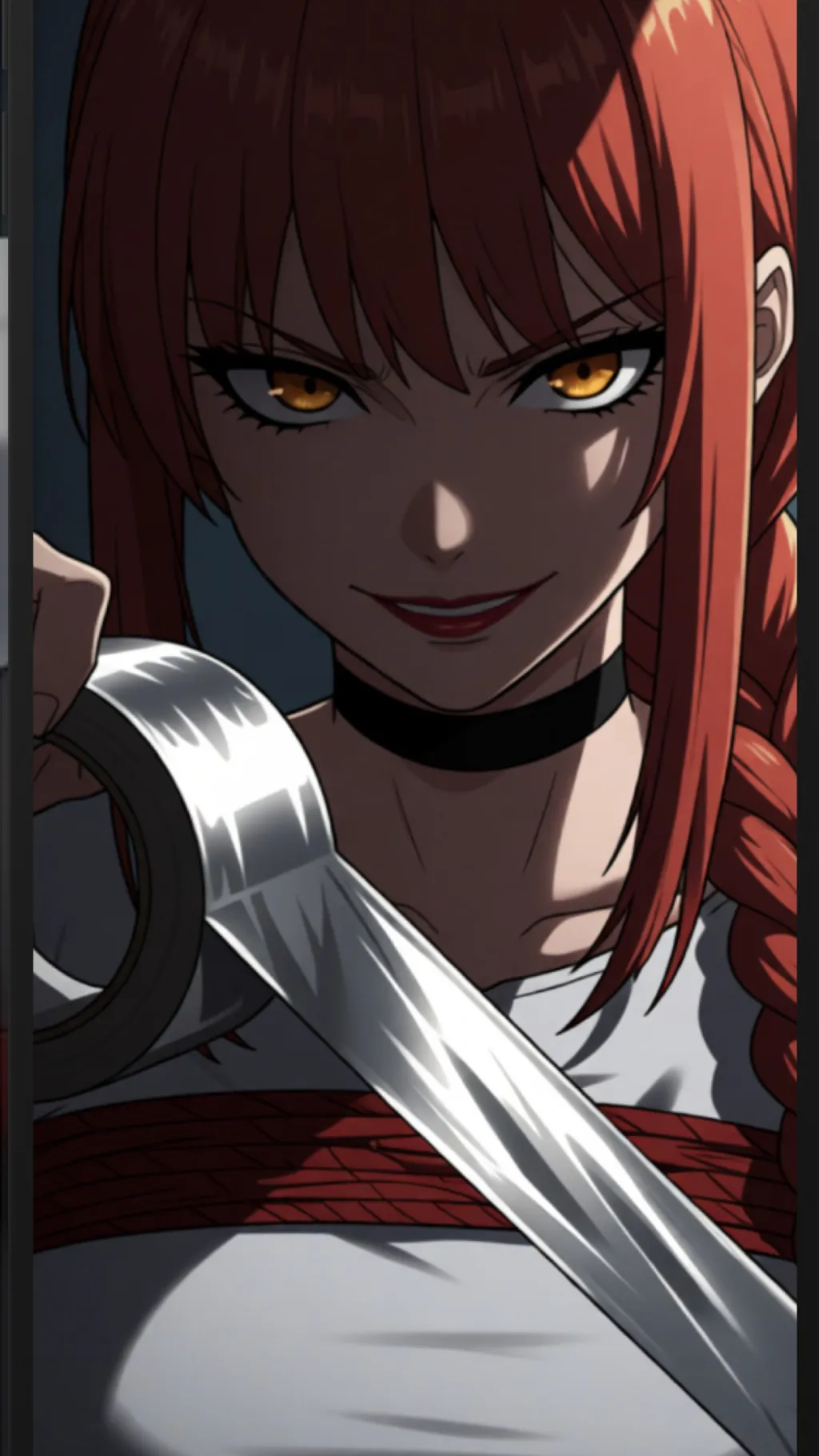 ai character: Makima background