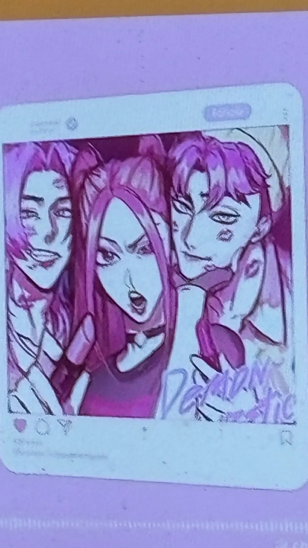 ai character: Abby and Romance background