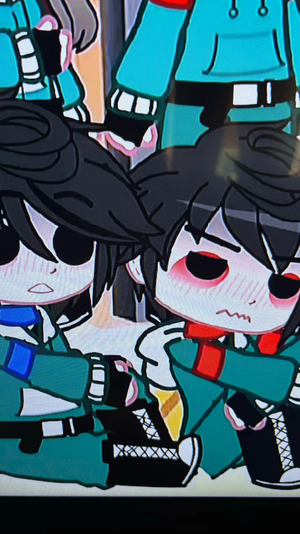 ai character: Front man x gi-hun background