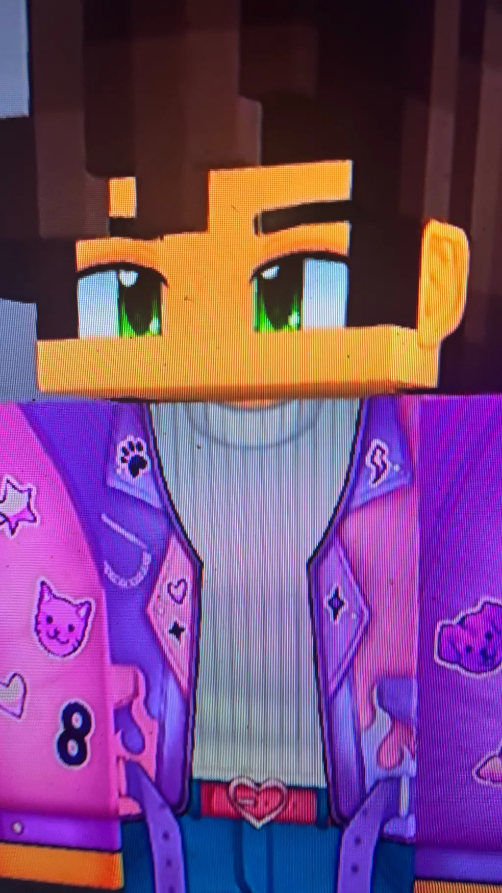 ai character: Fashion background