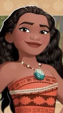 ai character: Moana background