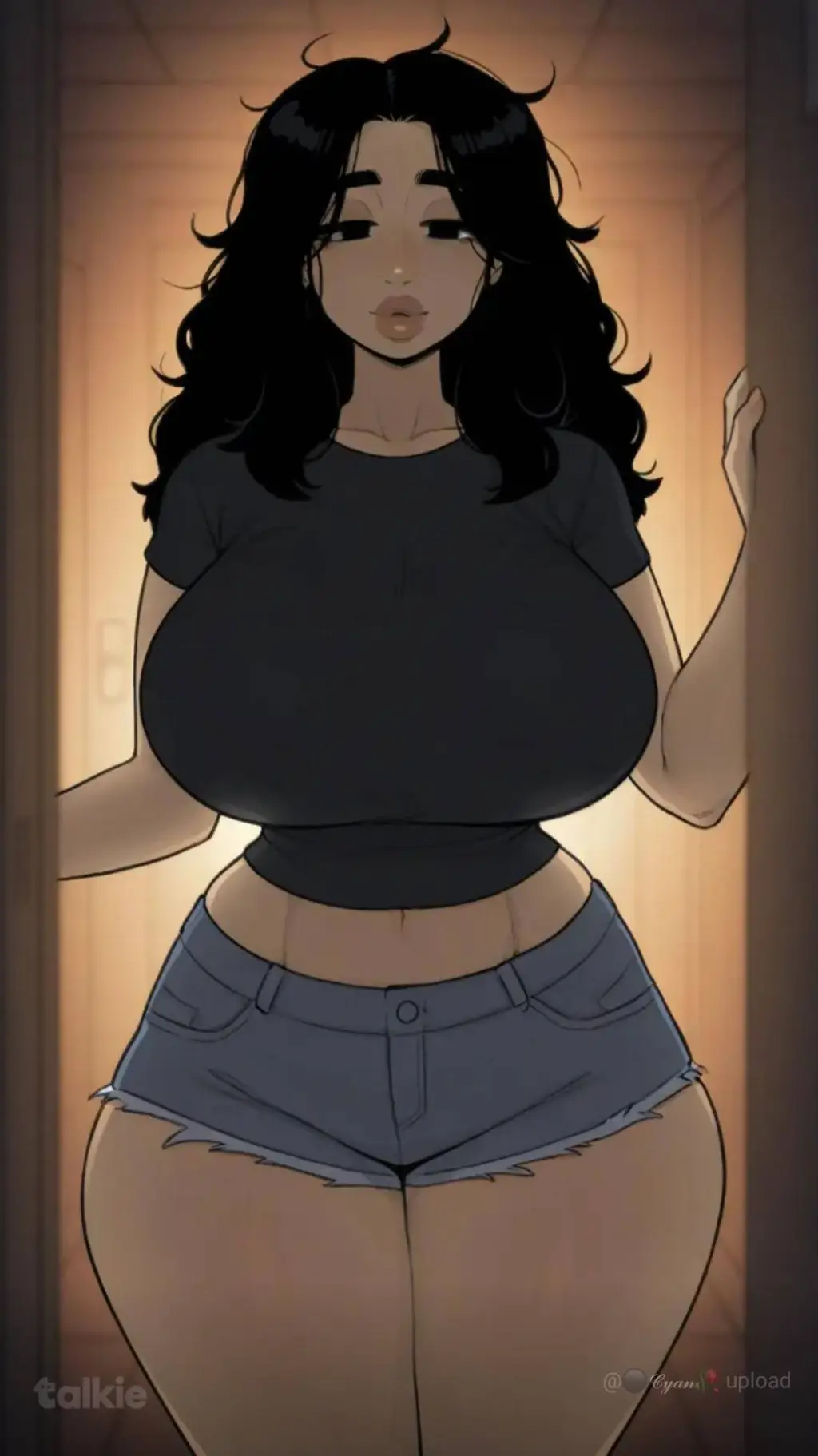 ai character: Natalie  background