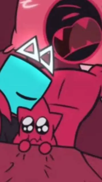 ai character: blixer x cube jsab background