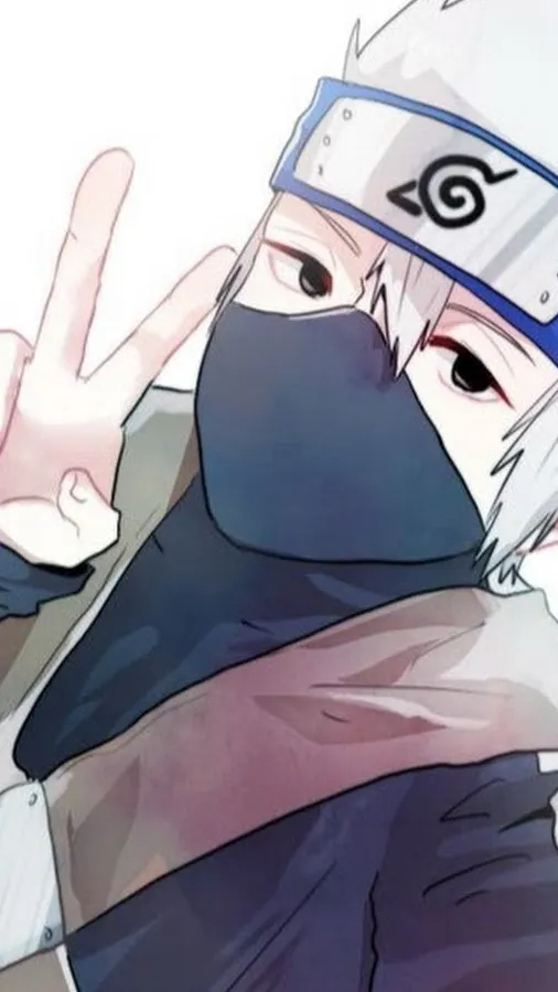 ai character: Kakashi and team 7 background