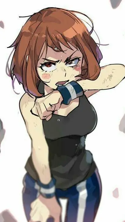 ai character: Ochaco Uraraka background