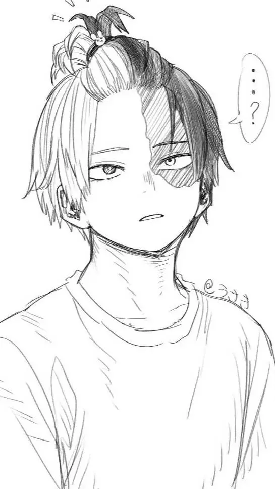 ai character: Shoto Todoroki background