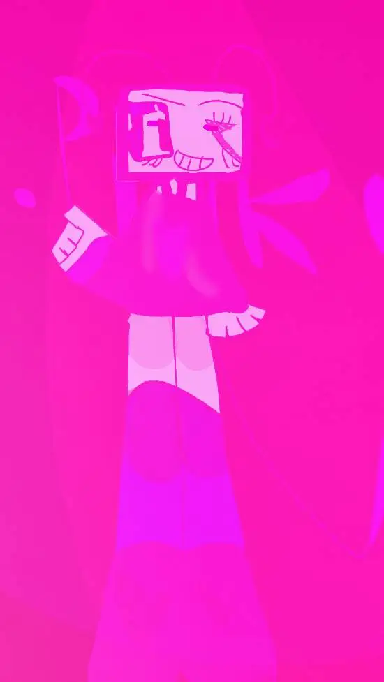 ai character: 𝚝𝚟. 𝚙𝚒𝚗𝚔 background