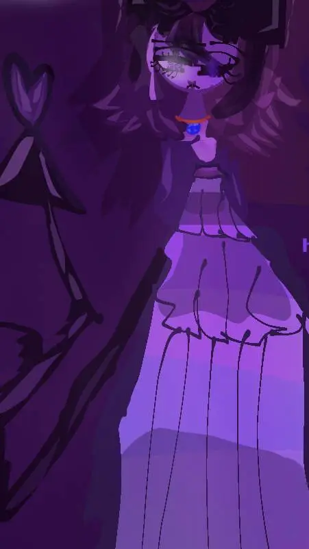 ai character: ♠💜Lanah◯ background