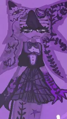 ai character: ☯️💜𝘢𝘯𝘯𝘪𝘦 ♾️🪻 background