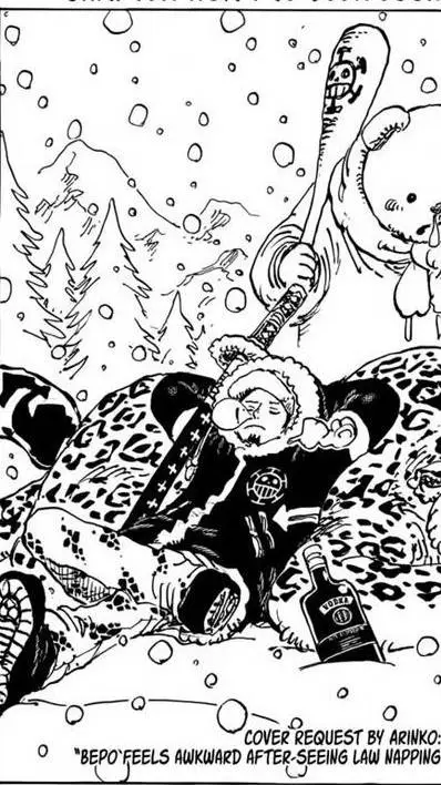 ai character: Trafalgar Law 🍙 background