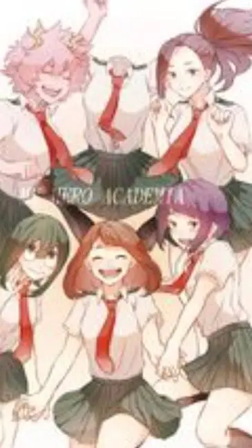 ai character: Bnha background