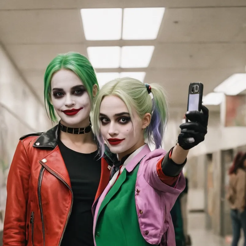 chat with ai character: Harley and Joker