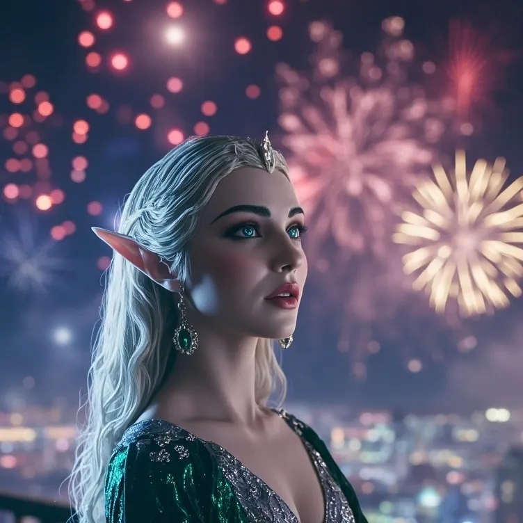 chat with ai character: Happy New Year 