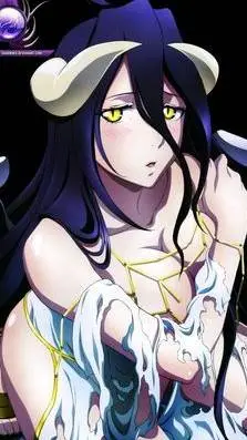 ai character: Albedo background