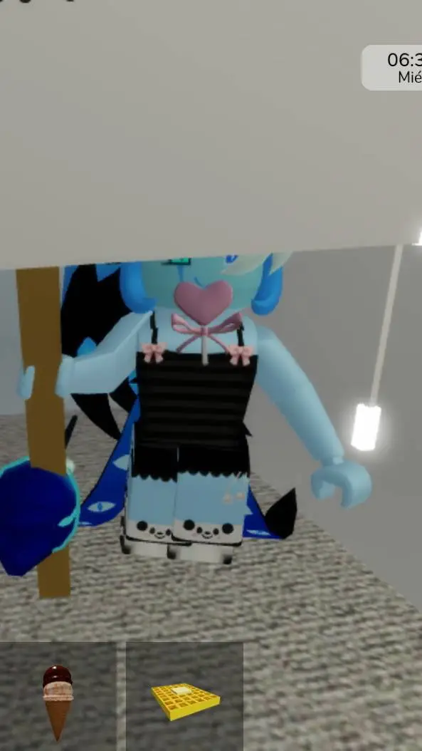 ai character: Shadow milk cookie background