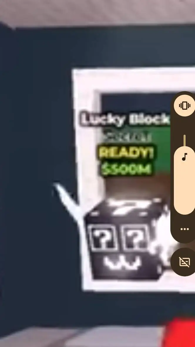 ai character: Lucky block background