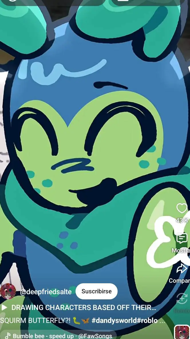 ai character: Squirm otra vez background