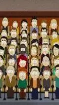 ai character: gente aplaudiendo background