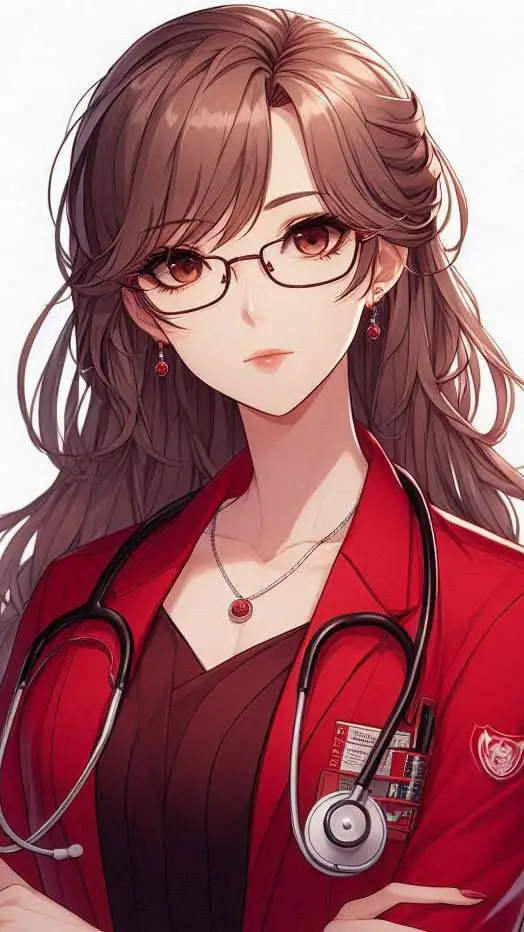 ai character: Dra Ashley  background