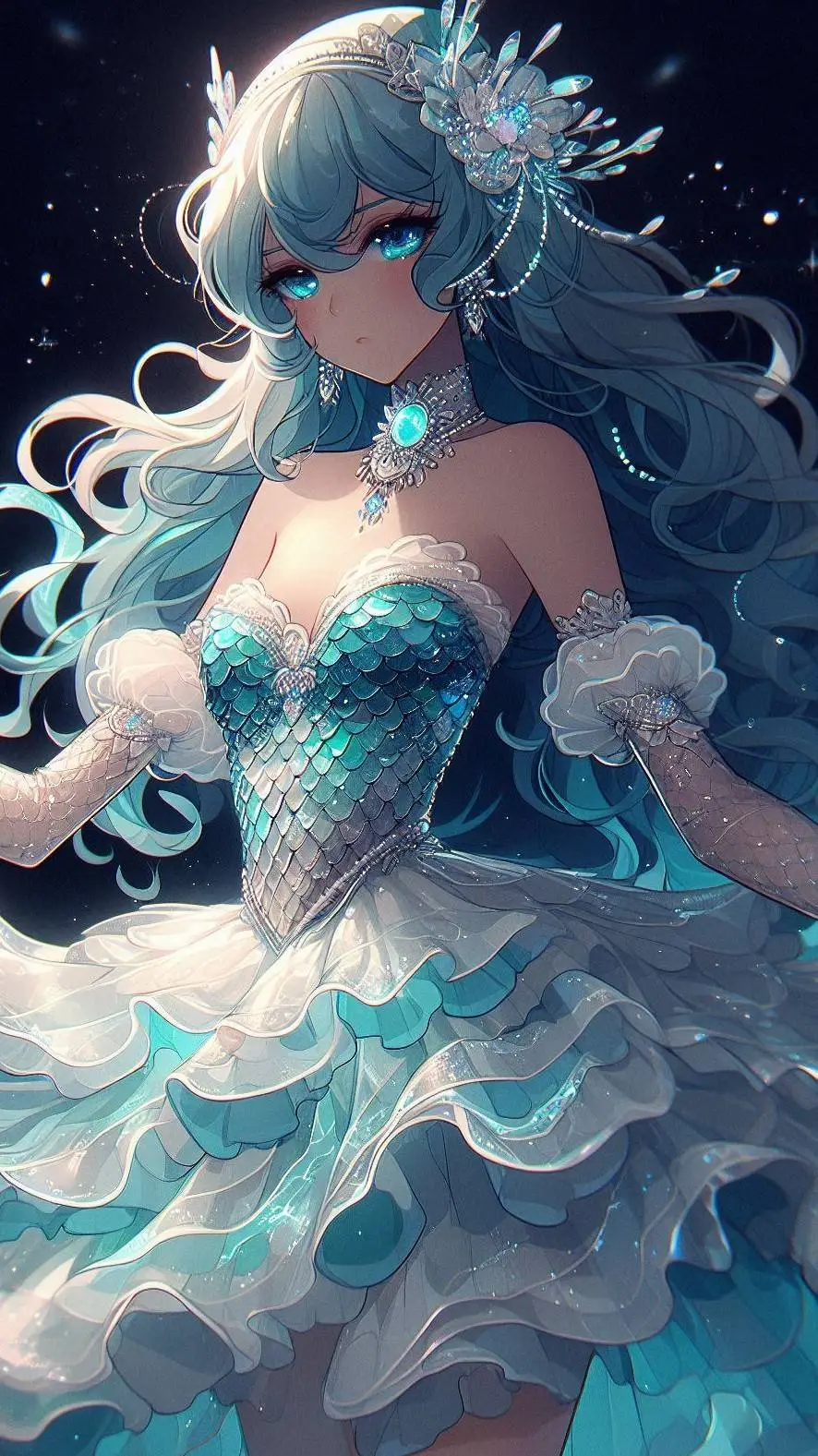 ai character: Mizuki Aoi background