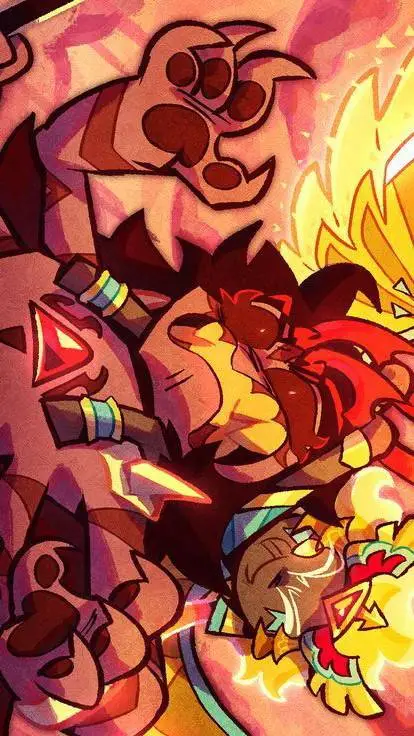 ai character: 🌶️ BurningCheese 🧀 background