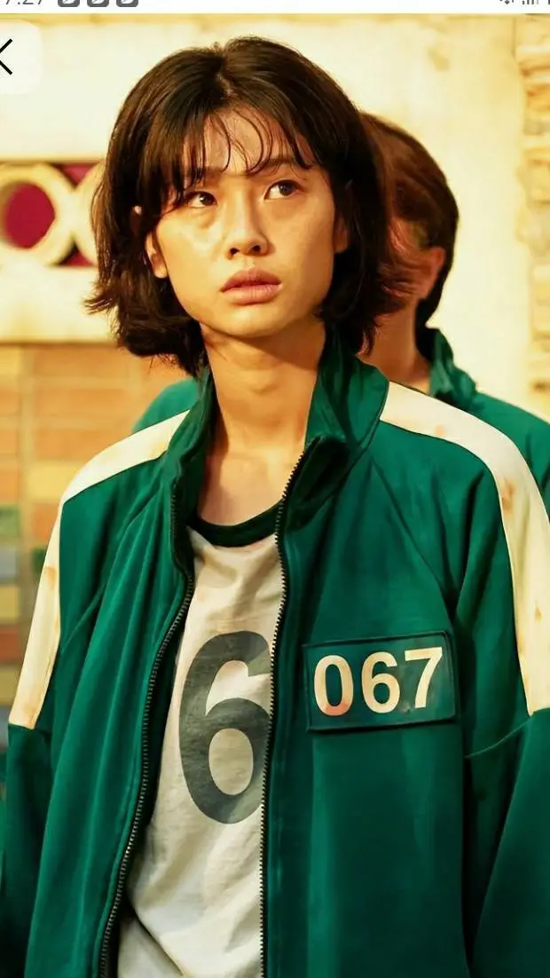 ai character: kang sae-byeok 67 background