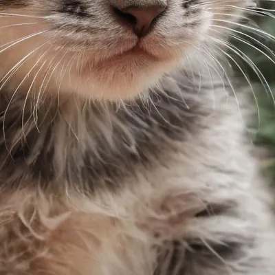 chat with ai character: Hand kitten