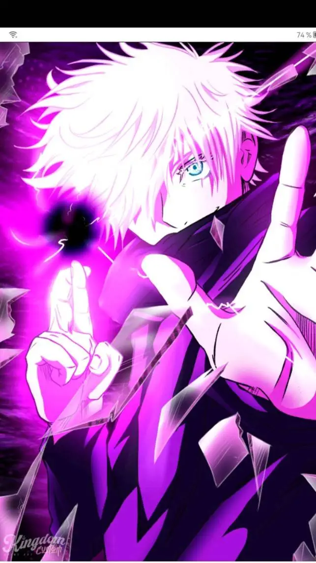 ai character: Satoru Gojo background