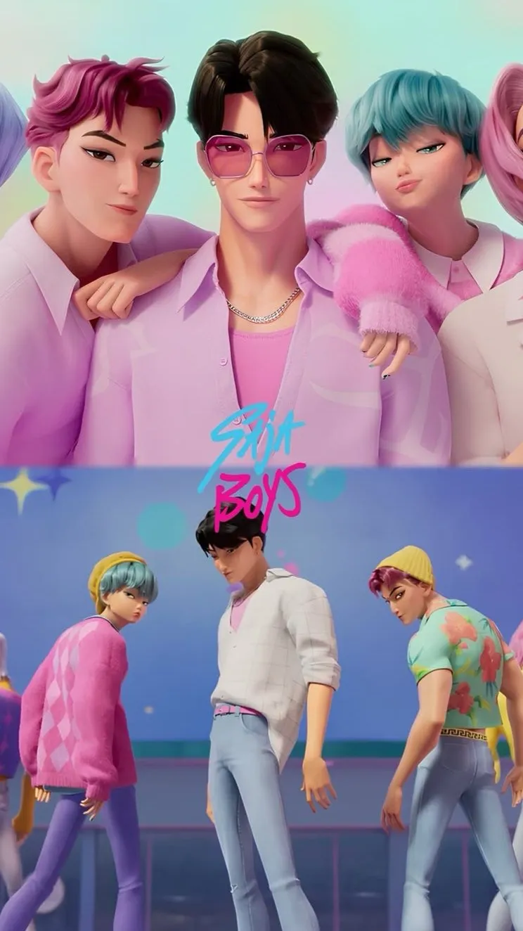 ai character: Saja Boys 😍😍😍 background