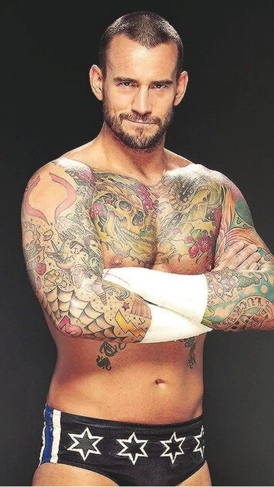 ai character: CM Punk background