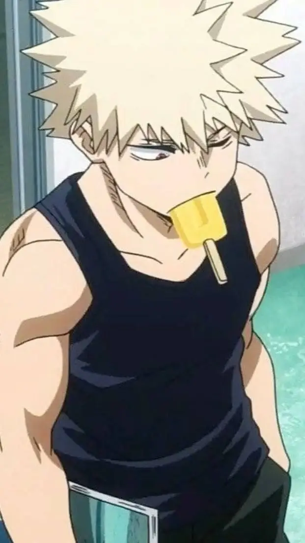 ai character: Katski Bakugo  background